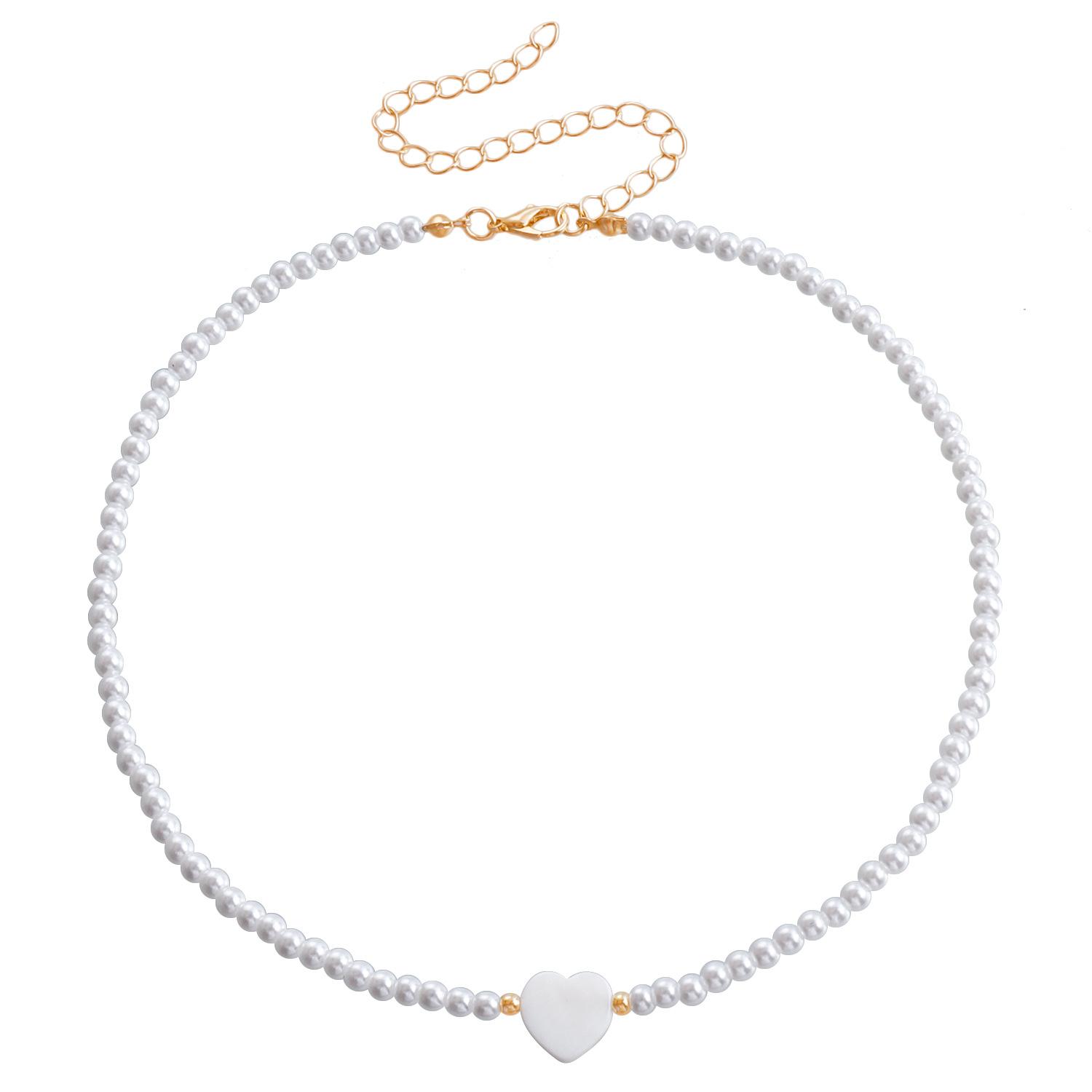 

Аксессуары, ожерелье из бисера с бусинами из белого риса в стиле бохо, ожерелье с подвеской «Рябчик любви» для женщин