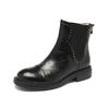 Augustine Martin Boots Women's 2025 New Autumn Black Maillard Boots Classic Vintage Chelsea Boots