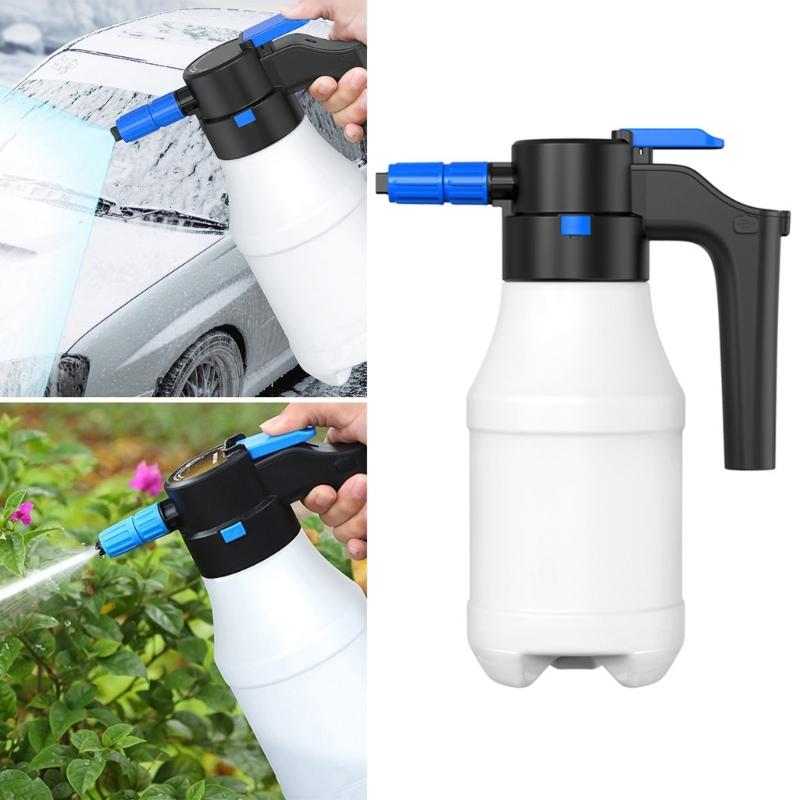 Electric Foam Sprayer Electric Pressurized Foam Sprayer for Car Washing,Foam Sprayer Garden Watering Sprayer