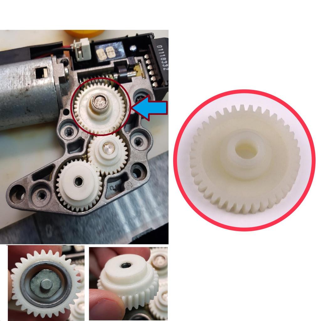 ESR16 Sunroof Drive Motor Cog Pinion Repair Gear 38 Teeth for Porsche 911 Mercedes W163 C208 A208 Nissan Primera P12 Altima L31