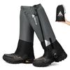 HIKENTURE Waterproof and Windproof Gaiters for Winter Mountaineering: Long, Durable Leg Covers, Lightweight Mountaineering Spats for Trekking, Outdoor