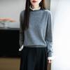 Women Sweater 100% Wool MODERN NEW SAGA Turtleneck Knit Pullover Thick Winter Jumpers Female Knit Tops