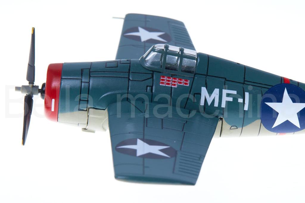 scale Navy Grumman Wildcat F4F 1942 aircraft model kit 1/72 U.S.