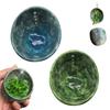 Herb Stripper Bowl Pottery Herb Leaf Removal Tool Kitchen 4-Hole