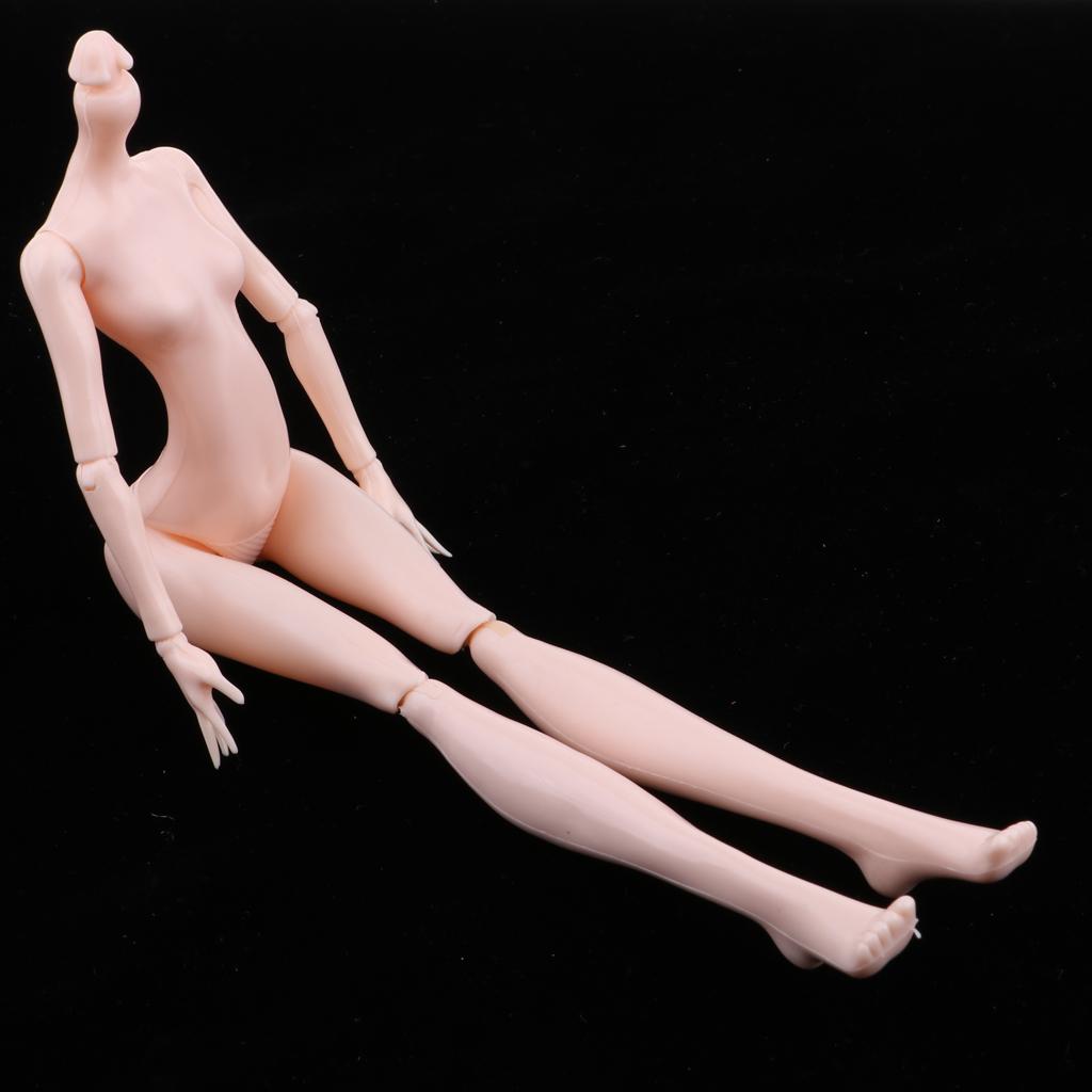 Stylish Nude Monster Doll Body Girl Model Toy For High 3 Pieces