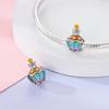 copper Perfume Bottle Charm Bead Charms Bead Charms Compatible With Authentic Bangle Bracelets Pendants Dangle Diy Jewellery Gift Ideal For Women