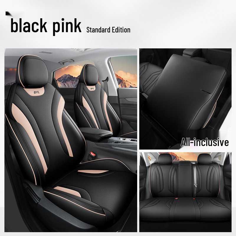 Custom Cartoon Perforated Leather Seat Covers for Geely Binyue L - Compatible with All Models