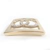 CHANEL Brooch COCO Mark rhinestone gold Women A23P Used