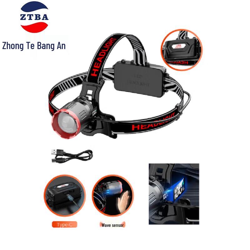 

Outdoor LED Headlamp with Digital Display One Size
