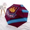 West Ham United FC  pattern, automatic folding umbrella, portable and foldable design, 8 ribs, a Christmas or birthday gift.
