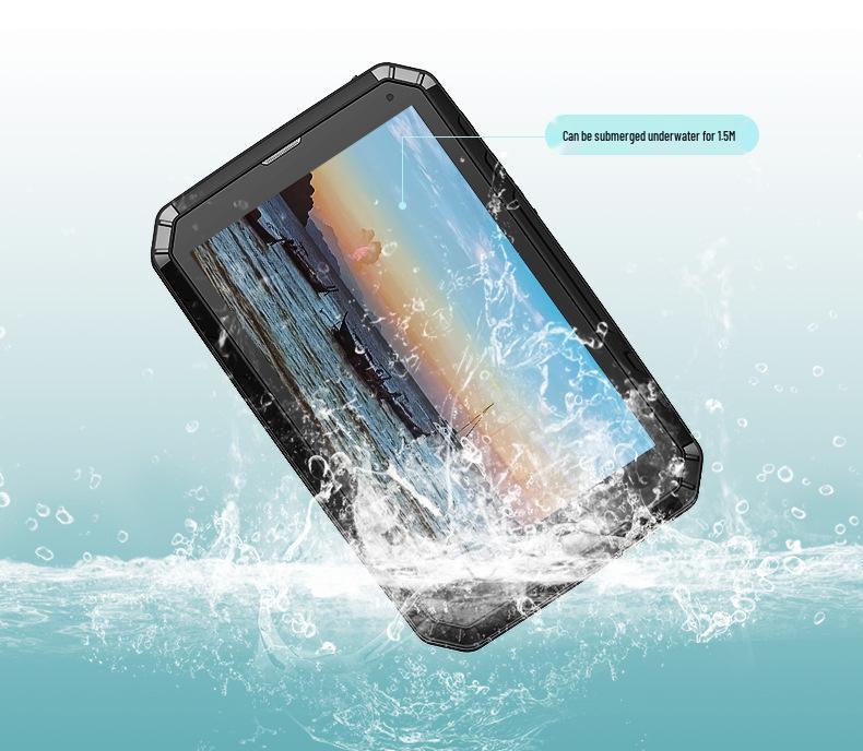 Rugged 8" Android HD Tablet: Explosion-Proof, NFC, AP3.0 Fingerprint Recognition