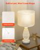 SucceBuy Drum Lamp Shade Medium Drum Linen Lampshade Replacement Lamp Shade for Table Lamps Floor Lamps Pendant Lights