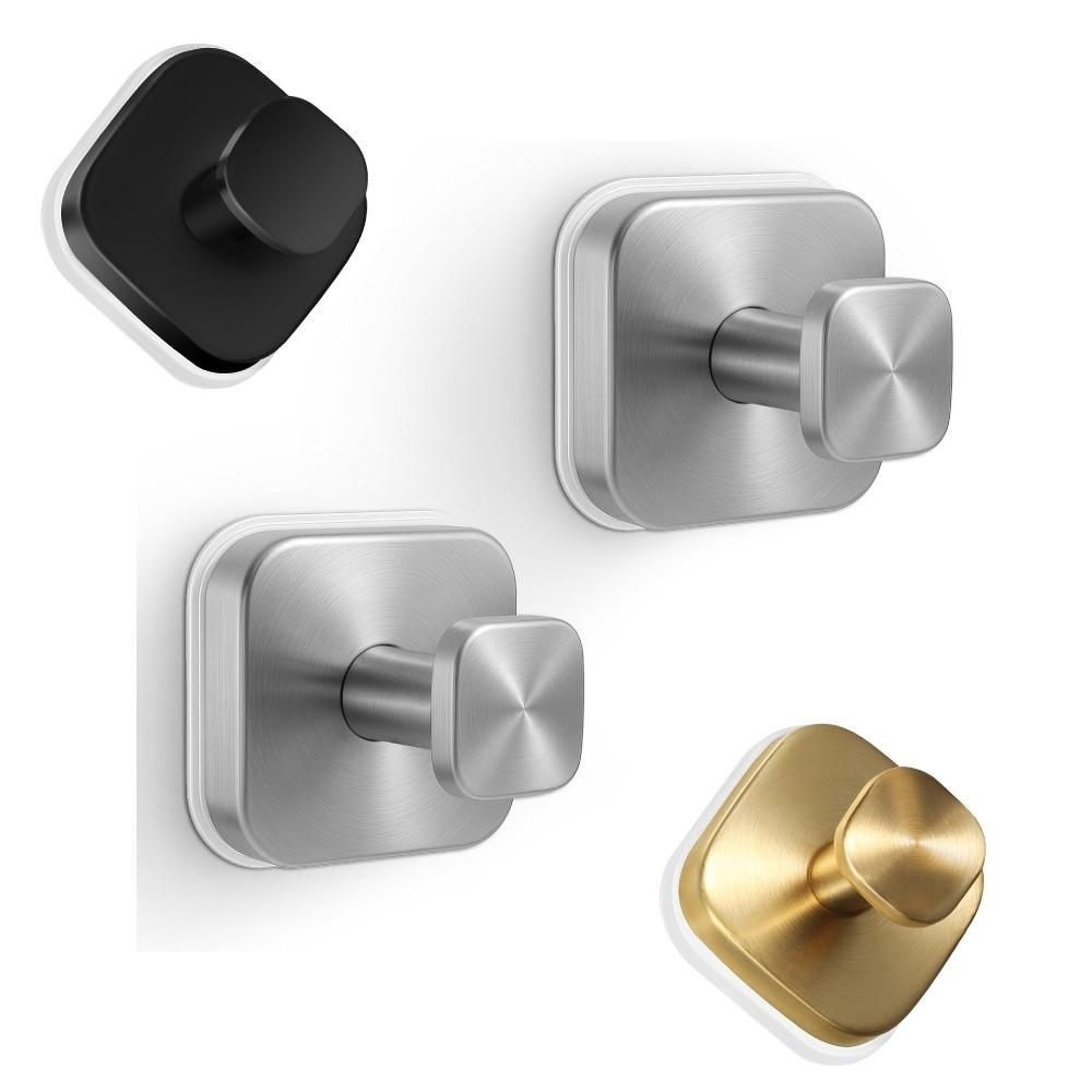 Stainless Steel Suction Cup Hook Portable Strong Sticky Hooks Gifts Metal Hook Bracket