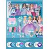 Large Doll Playset Girls 4-6 Years With Interchangeable Outfits Castle Carriage Accessories Plastic Jointed Figures