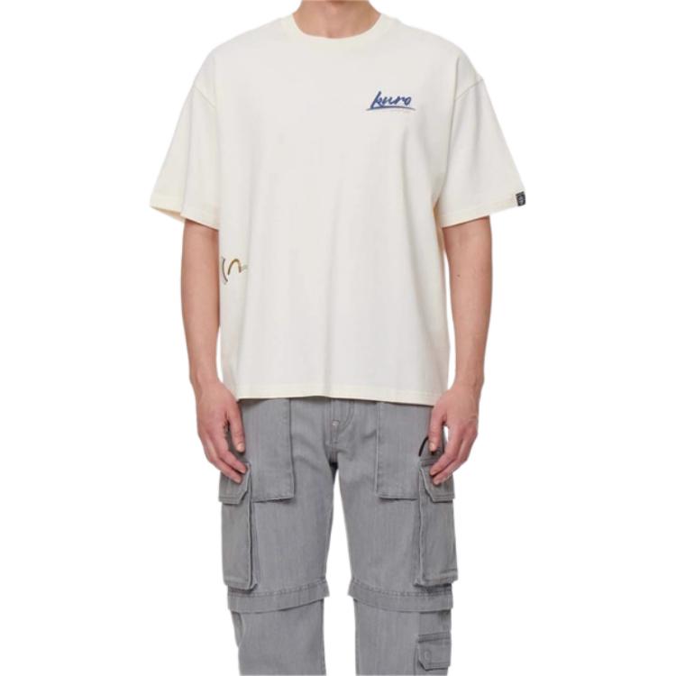 EVISU T-Shirts Men's Crew Neck Moderate Straight Fit 2ESGNM2TS559BZCT