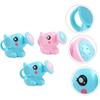 Elephant Watering Can Kids Bath Toy Set Lightweight Cute Shower Sprayer for Toddlers