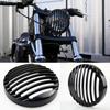 Aluminum Alloy Headlight Cover for Harley-Davidson XL883, XL1200, Dyna 72/48