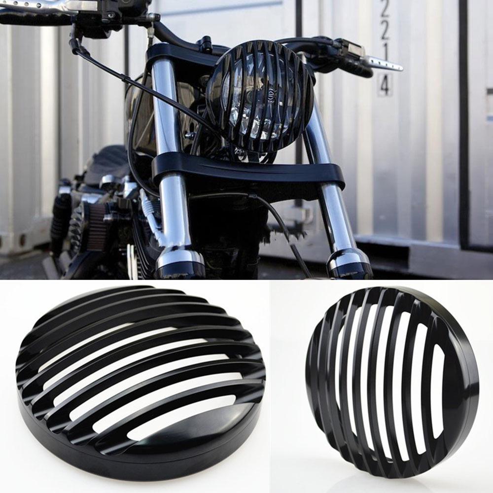 Aluminum Alloy Headlight Cover for Harley-Davidson XL883, XL1200, Dyna 72/48