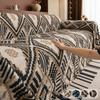 Bohemian Sofa Cover All Season Non-slip Wear-resistant Geometric Couch Protector