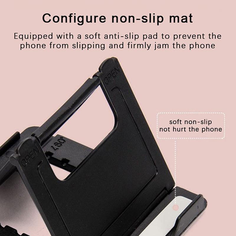 Portable Phone Lazy Holder Multi-Angle Adjust Universal Foldable Mobile Phone Tablet Desk Stand Holder Accessories
