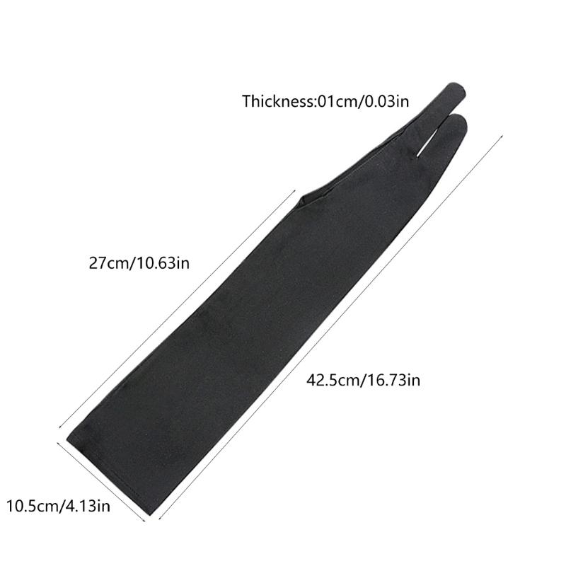 1 Pair Comfortable Elastic Long Sleeve Gloves for Artists Gardeners Anti Stain Breathable Design Painting Gloves