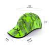 Graffiti printing, sweat-absorbing, breathable and seamless integrated baseball cap for women, springback camouflage seamless integrated baseball hat