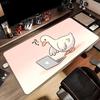 Cute Cartoon Duck Mouse Pad Large Gaming Accessory Xxl Game Rubber Deskmats Nonslip Computer Keyboard Mat Laptop Long Mousepad