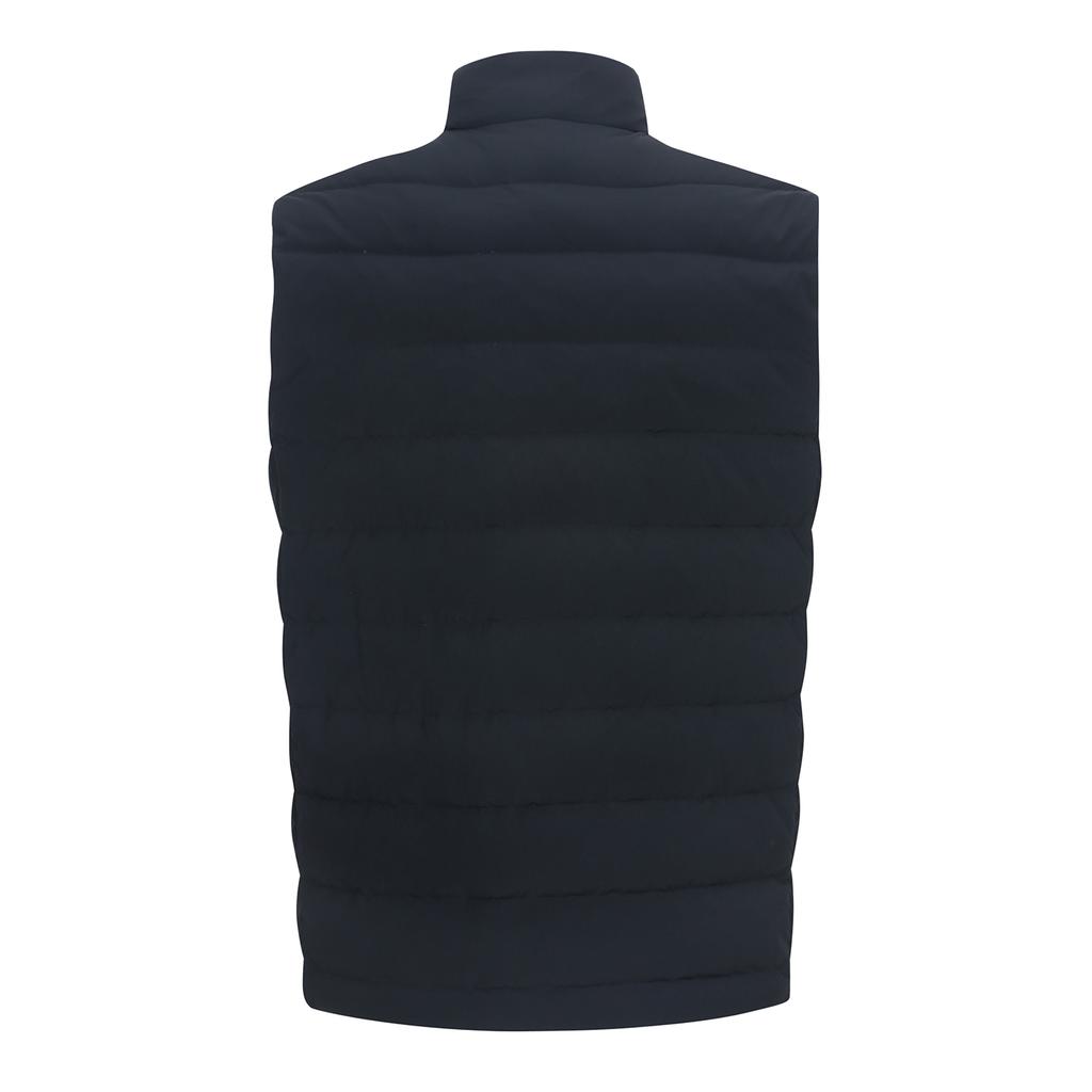 Superior Men'S Quilted Down Vest Navy (Im0Ewv40149)