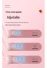 USB Rechargeable Neck-Hanging Mini Fan with Silicone Strap - Portable Summer Cooling Solution