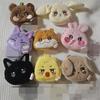 Kpop Ateez Plush Coin Purse Animal Cartoon Storage Bag Mini ANITEEZ Headphone Case Gift