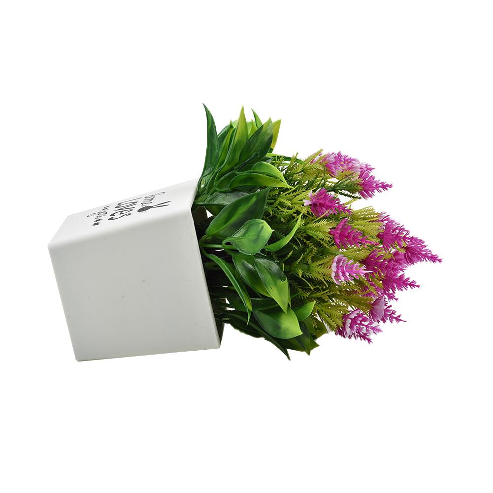 Flori de mătase Plantă artificială Rattan Living Room Display Cone Bonsai