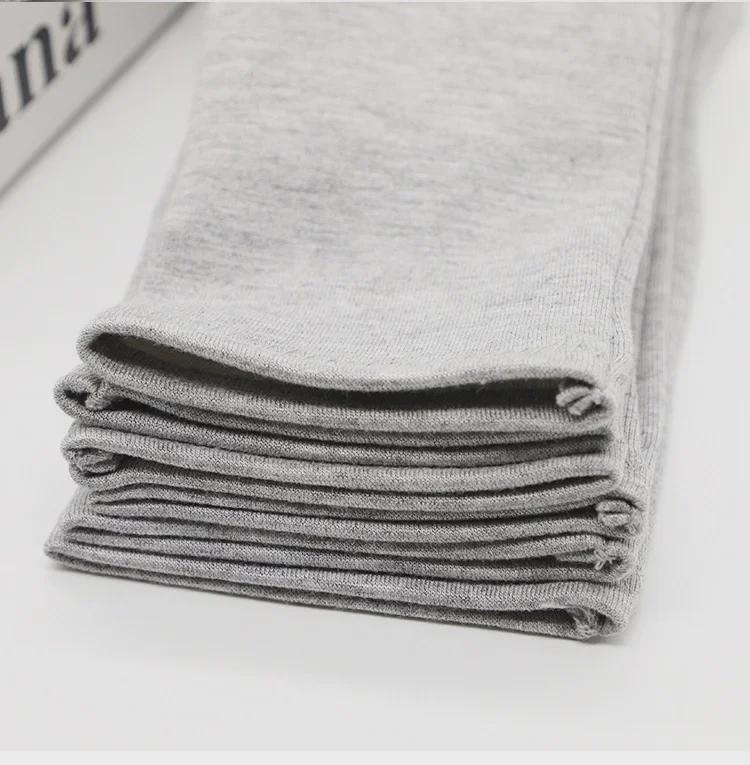 Light Gray Bamboo Charcoal Compression Cycling Gloves - Non-Slip, Joint Protection, Ideal for Sports & Fitness