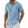 Men's Short Sleeve Pullover Top