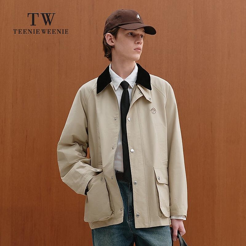 Teenie Weenie Men's Trendy Lapel Workwear Jacket