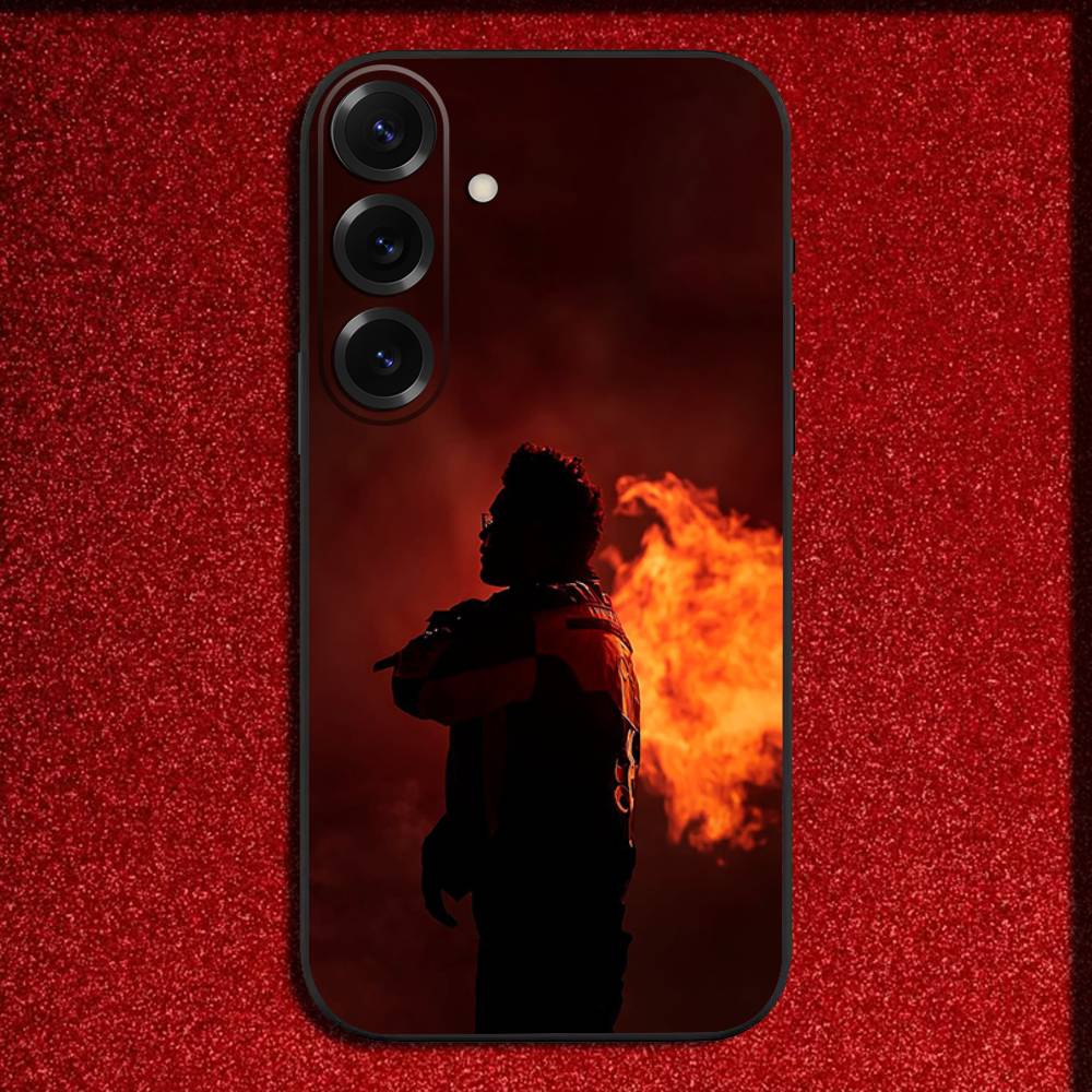 The W-Weeknd Hurry Up Tomorrow Phone Case For Samsung S25,S24,S21,S22,S23,S30,Ultra,S20,Plus,Fe,Lite,5G Black Cover