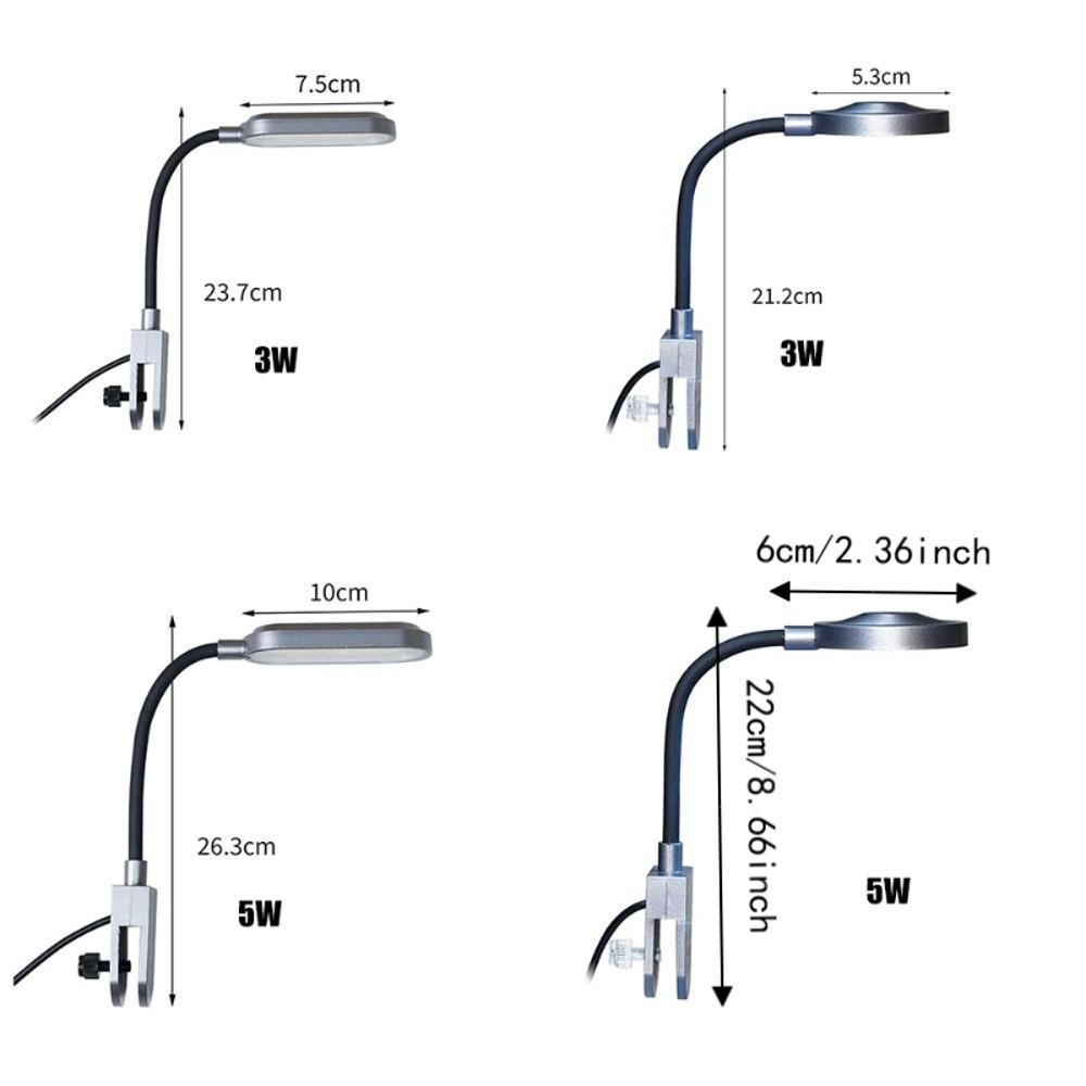 USB Aquarium Light Mini LED Light LED Clip Light Water Grass Light  Freshwater Planted Tank
