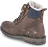 Lace-up Boots MUSTANG (4157-609) Dark Brown