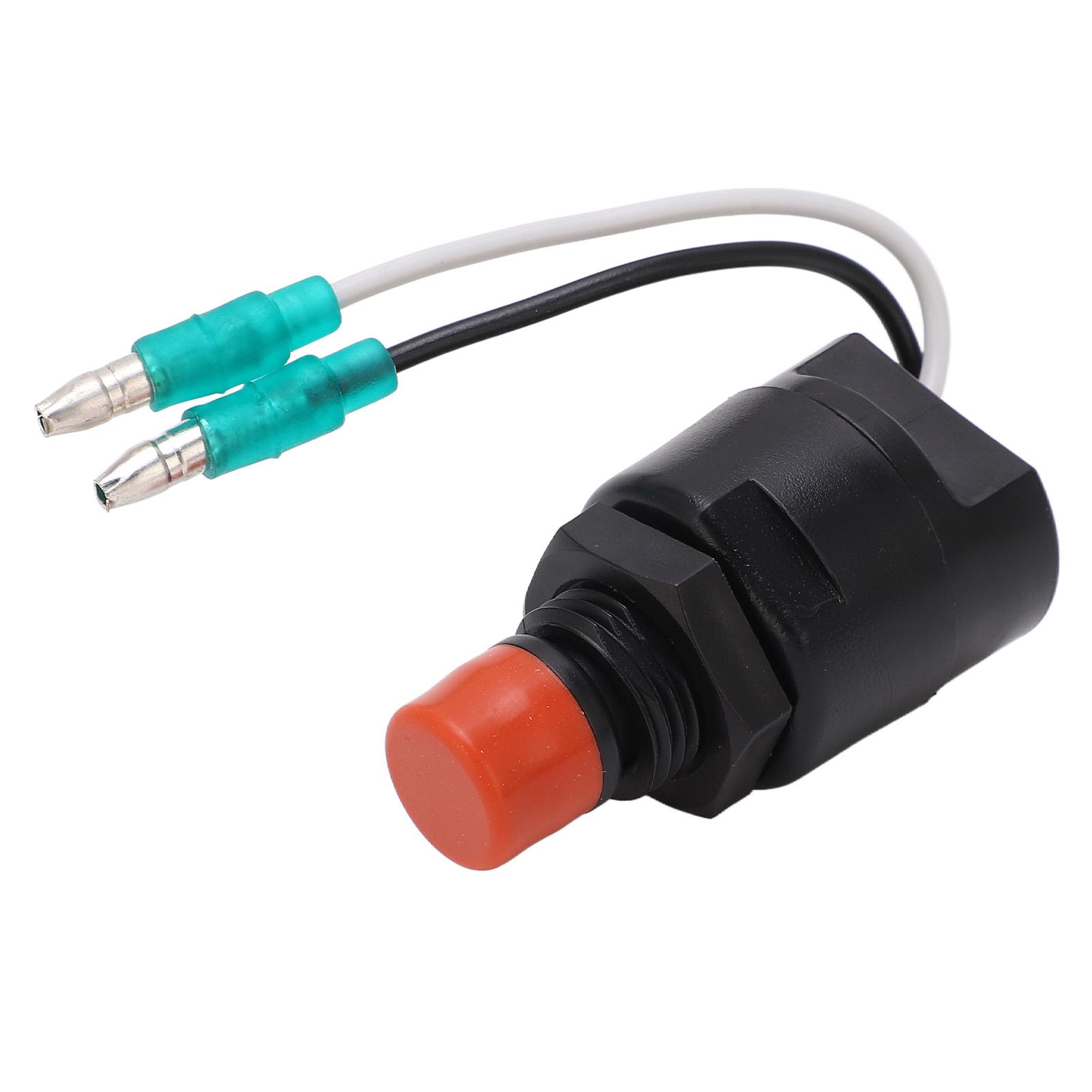 

Outboard Motor Flameout Switch ABS Compact 8.5cm Engine Kill Stop Switch for PARSUN