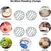 RuiMi Foaming Balls, Stainless Steel Blender Bottle Mixing (304 Material), Convenient Protein Mixing Ball for Coffee, Milk, and Powdered Drinks (4-Pac