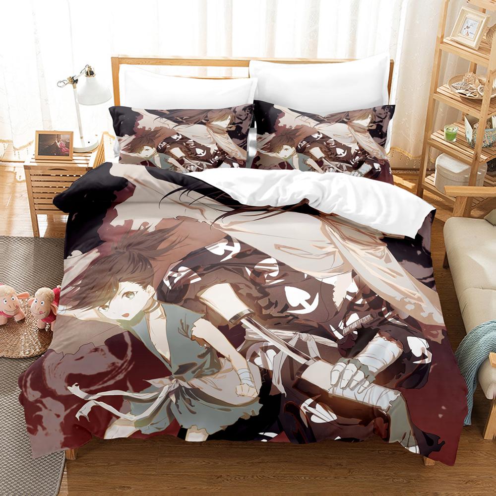 New 3D The Anime Dororo Bedding Sets Duvet Cover Set With Pillowcase Twin Full Queen King Bedclothes Bed Linen For Home Textiles