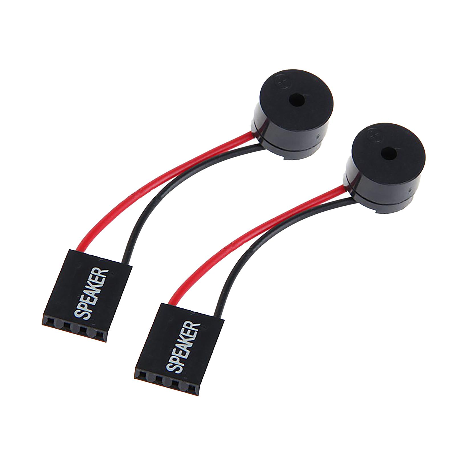 

2 шт. Динамік материнської плати Міні-штекер П єзопищалка Внутрішній динамік ПК для системних сповіщень Звуки запуску з простим звуковим сигналом