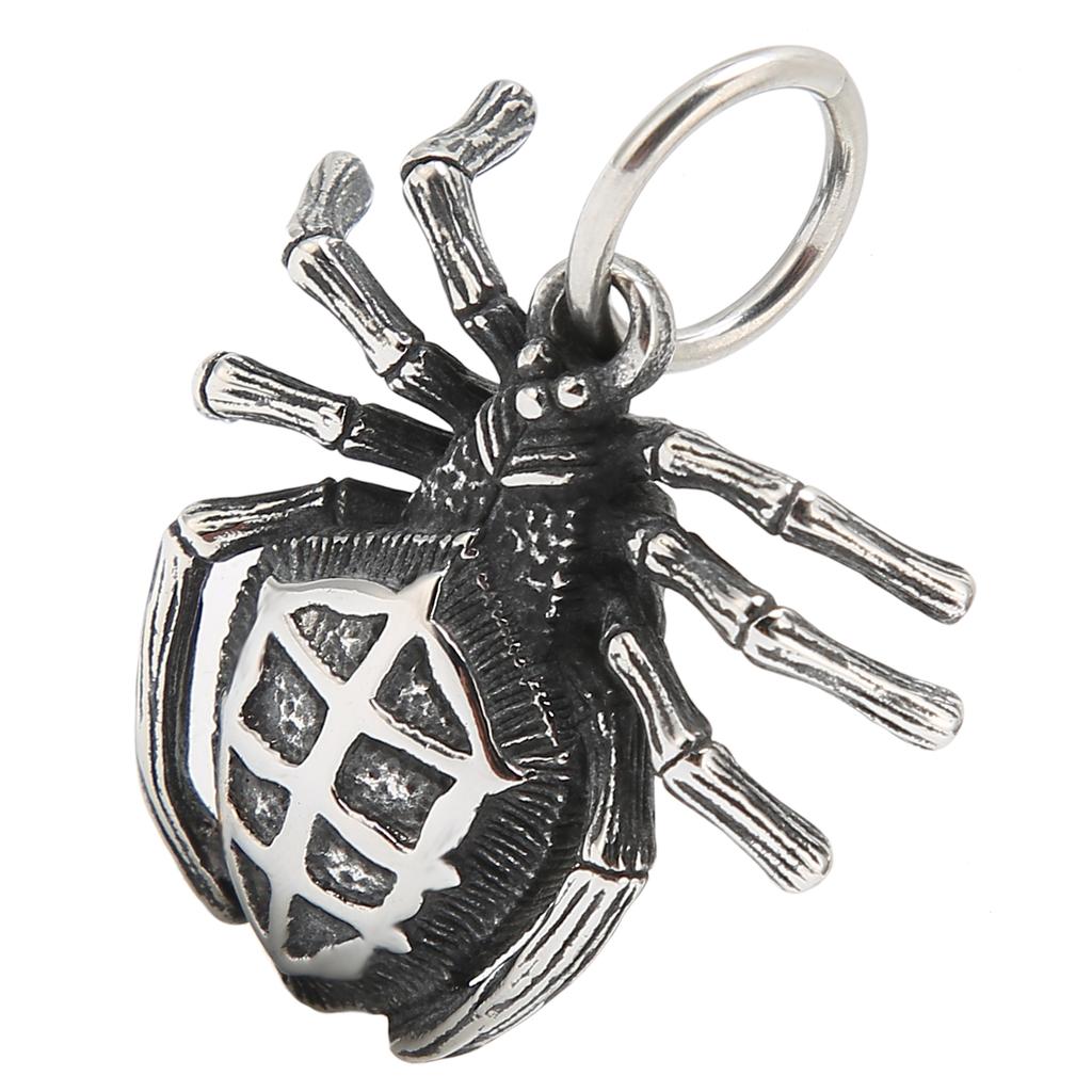 Clip On Charm Pendants Spider Shape Zipper Pendant DIY Jewelry Supplies for Senior