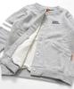 Cliff Mayer Chelsea Fleece Sleeve Size Gray Jacket/Cardigan, Lining, Lined, Outerwear, Kids'/Junior's Clothing, Unisex, 140,