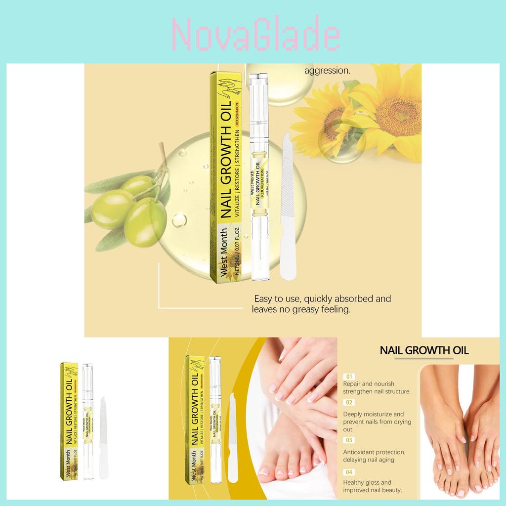 Nourishing West Month Nail Repair Pen Essential For Healthy And Vibrant Nails