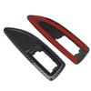 Carbon Fiber Look Side Repeater Indicator Surrounds For Vauxhall Astra H Corsa E