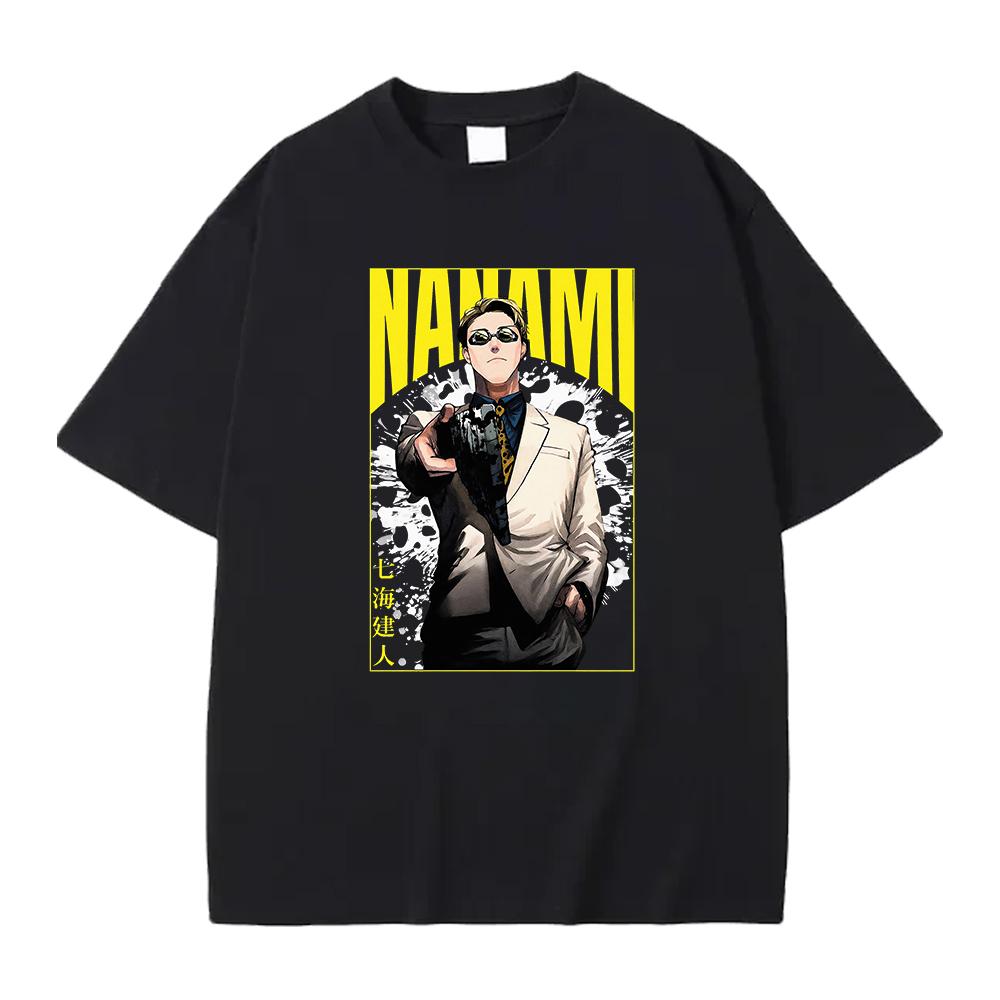 Japanes Unisexga Jujutsu Kaisen T Shirt Okkotsu Yuta Graphic Tshirt Unisex Unisex Cotton Clothing Short Sleeve Street Fashion Tees
