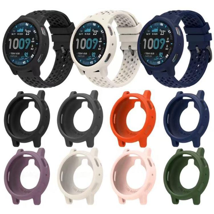 Soft‑Silicone Shock‑Absorbent Full‑Edge Protective Bumper Watch Shell For Amazfit Active Max Smart Watch