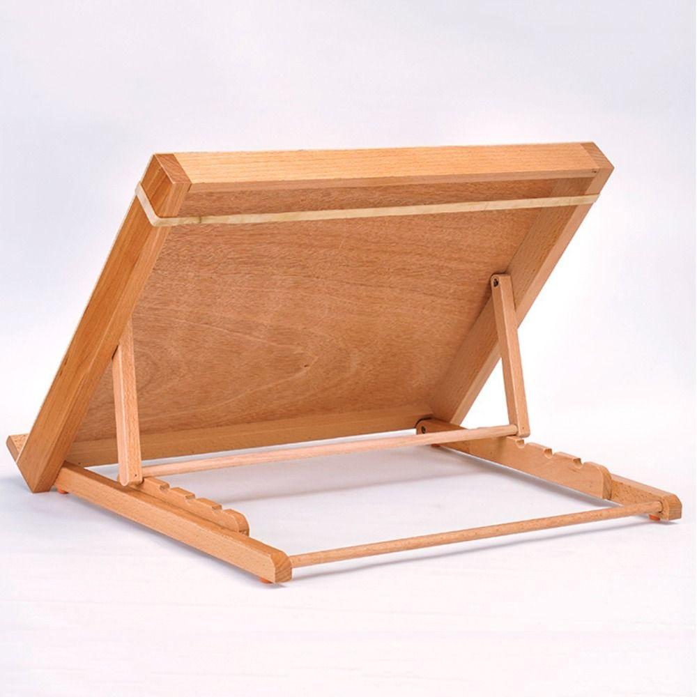 Multifunction Beech Wood Table Easel Adjustable Sketch Easel Art Painting Easel Artists