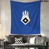 Hamburger SV A Wall Hanging Printed Fabric Blanket Decorative Tapestries for Bedroom Living Room Home Decor