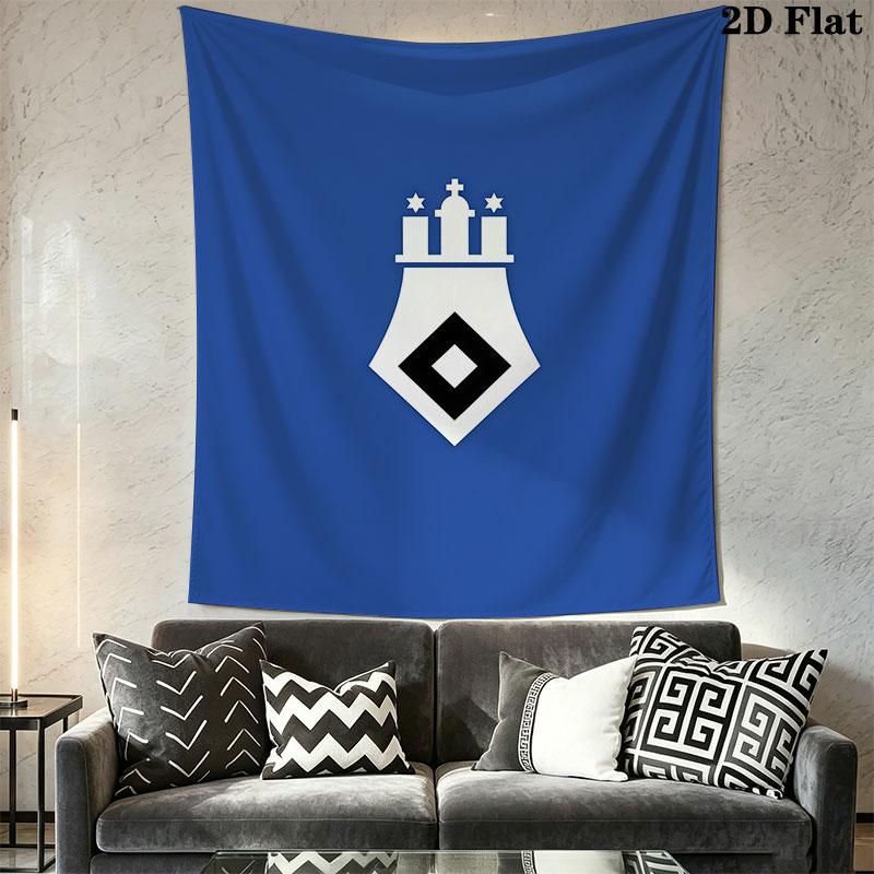 Hamburger SV A Wall Hanging Printed Fabric Blanket Decorative Tapestries for Bedroom Living Room Home Decor